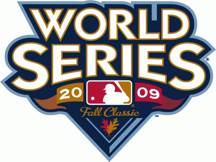 MLB World Series 2009 Primary Logo iron on transfers for T-shirts